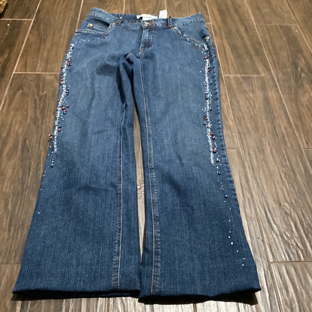 Vintage Bill Blass embellishments jeans